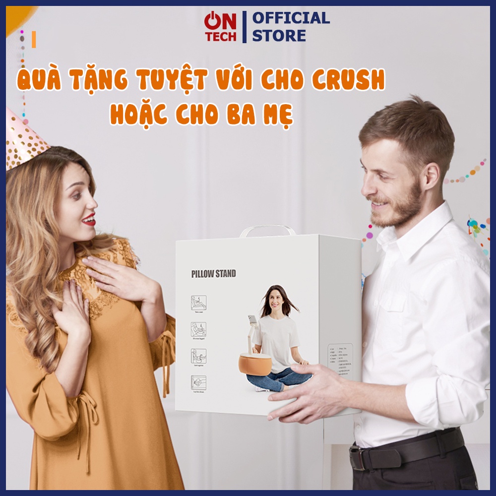 Gối Đỡ Điện Thoại Máy Tính Bảng Đa Năng Saiji U2 Giá Đỡ Điện Thoại Để Bàn, Ghế Sofa, Trên Giường Chống Mỏi Tay, Mỏi Cổ