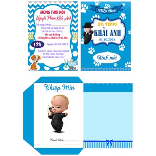 Thiệp sinh nhật cho bé