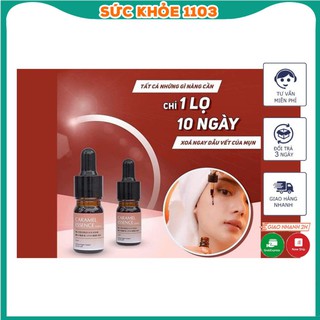 serum caramel essence nhật bản .tinh chất ngừa mụn - xoá thâm detox caramel 5ml hàng chính hãng