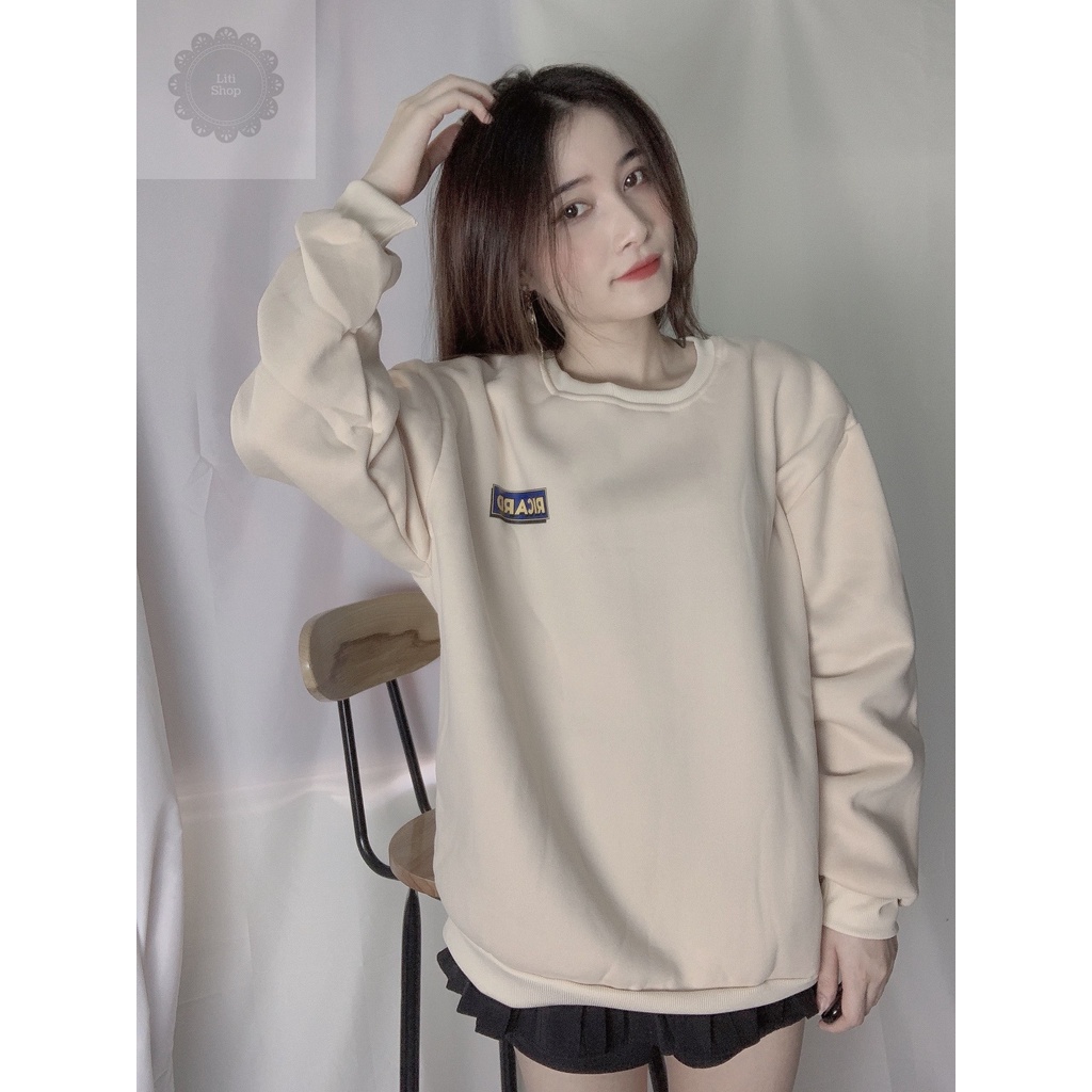 Áo Nỉ Bông Ulzzang Dáng Rộng Cho Nữ - Liti shop