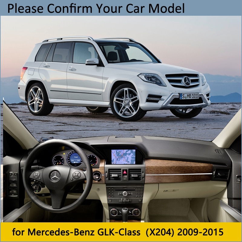 Bảng điều khiển Vỏ bảo vệ cho Mercedes Benz GLK X204 Phụ kiện xe hơi Thảm che nắng GLK280 GLK300 GLK350 GLK220 GLK250