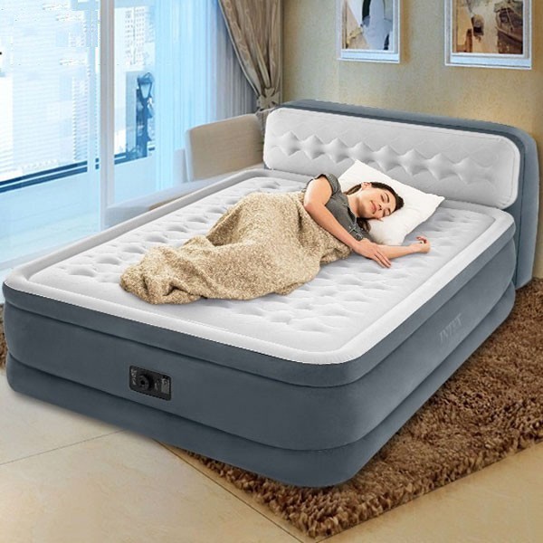 giường hơi tự phồng công nghệ mới có đầu giường 64448 tặng 2 gối hơi cao cấp tri giá 120k