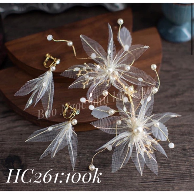 Cài tóc cô dâu (mẫu HC261)