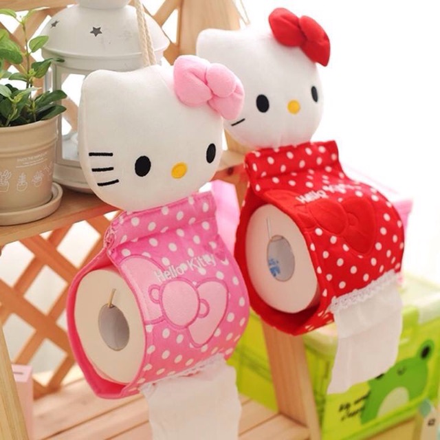 Treo khăn giấy cuộn Hello Kitty