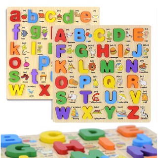 Bộ Ghép Bảng Chữ Cái Tiếng Anh Bằng Gỗ