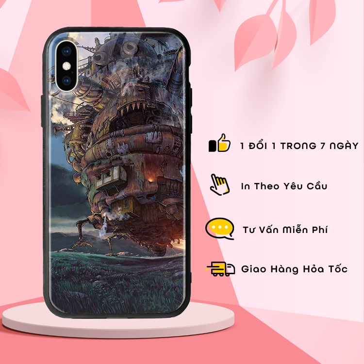Ốp Đẹp Ip Hình Hình Lâu đài bay Đẹp Mê Hồn VANITE Điện Thoại 6/6S/7/8Plus/X/Xs/Xr/11ProMax/Se/12/12Mini/12ProMax