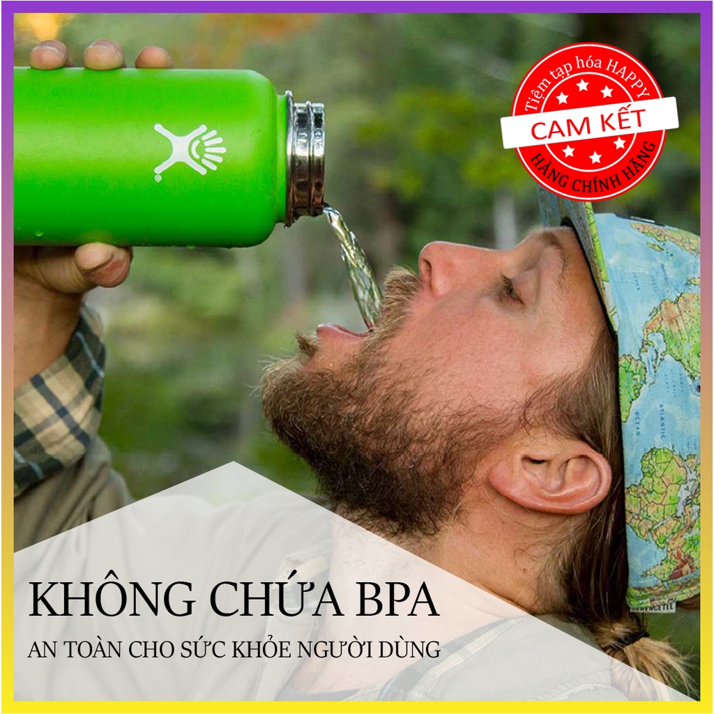 Bình giữ nhiệt Hydro Flask dung tích 40 oz  - Wide Mouth Insulated Bottle