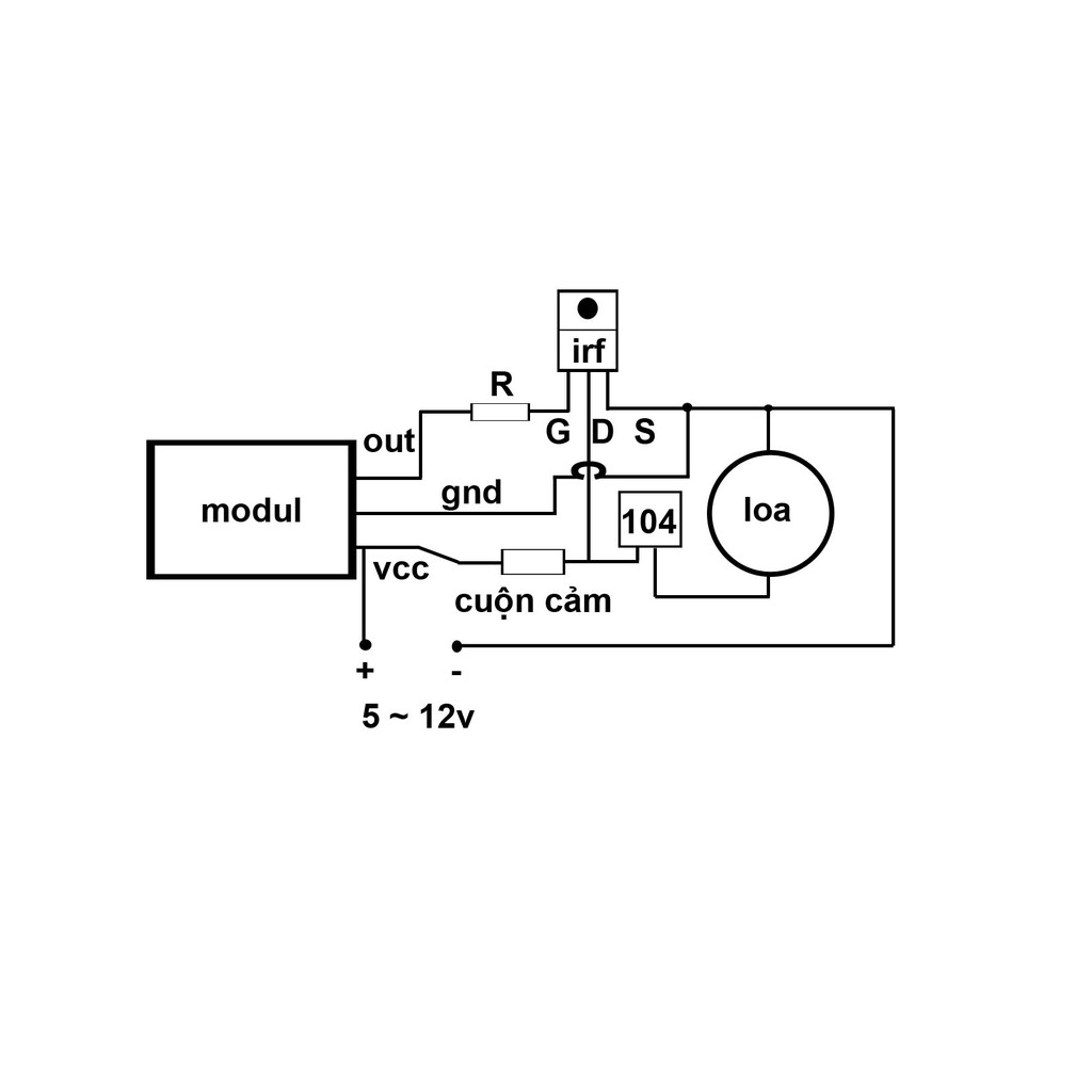 Máy phun sương 5v~12v  loa phun sương 108khz