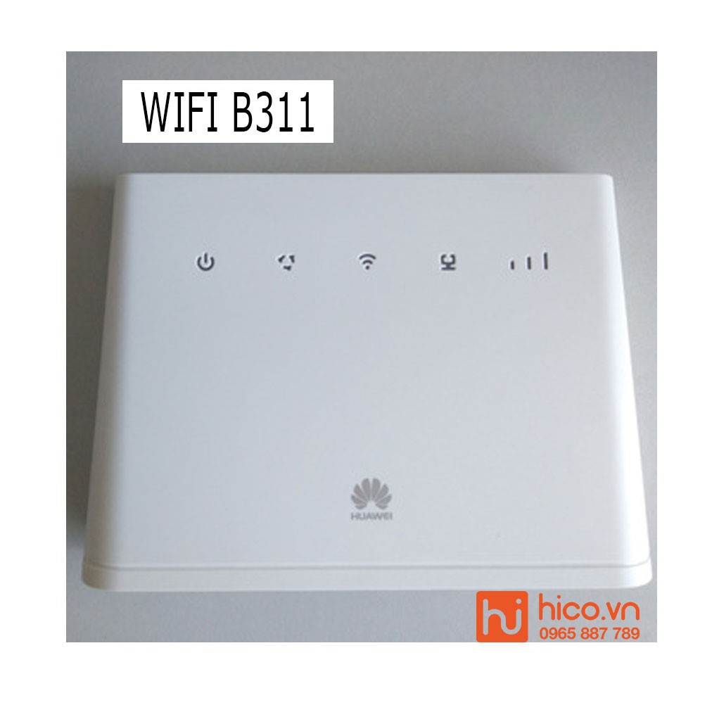 HUAWEI B310 B311 B315 Bộ Phát Wifi 3G 4G Hỗ Trợ Cổng Lan, Chuyên Lắp Xe Khách + Tặng Ăng ten