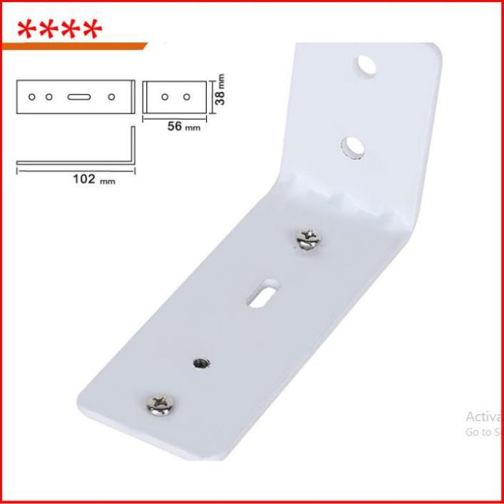 Phụ kiện treo tường rèm tự động, ke lắp ray rèm điều khiển từ xa lên tường