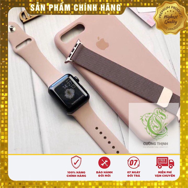 DÂY ĐEO THÉP KHÔNG GỈ CHO APPLE WATCH ( Dây Milanese Loop)