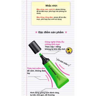 Bút dạ quang STABILO NEON (HL72)
