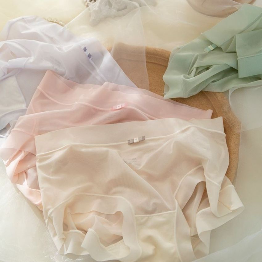 Quần lót nữ thun lạnh - Quần sịp nữ xuyên thấu sexy gợi cảm Cavera L896