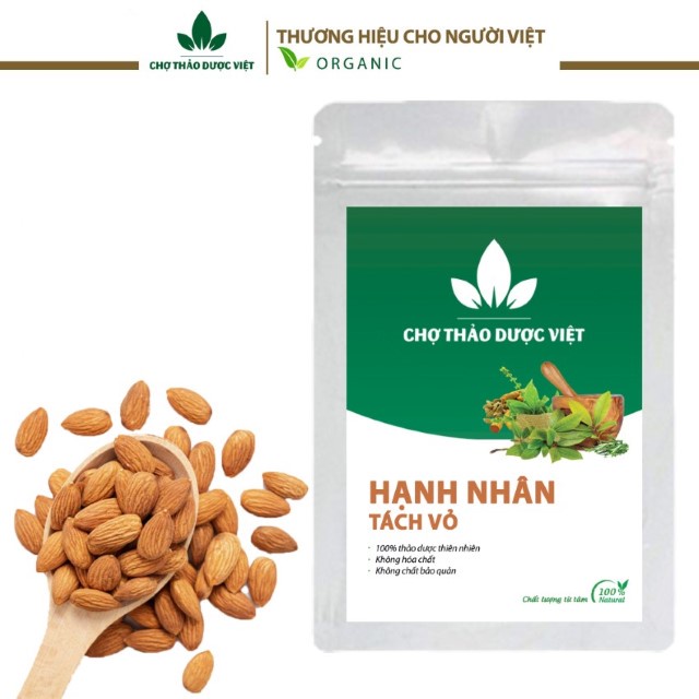 Hạnh Nhân Sống Tách Vỏ 1kg