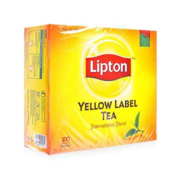 Trà lipton 100 túi nhãn vàng giá sĩ