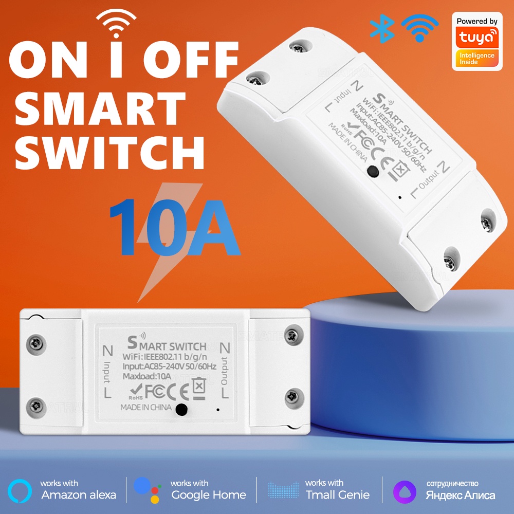 Công tắc wifi Smart life - ROVF PHIÊN BẢN TIẾNG VIỆT, công tắc điều khiển từ xa