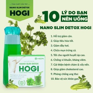 BỘT CẦN TÂY NANO SLIM DETOX HOGI