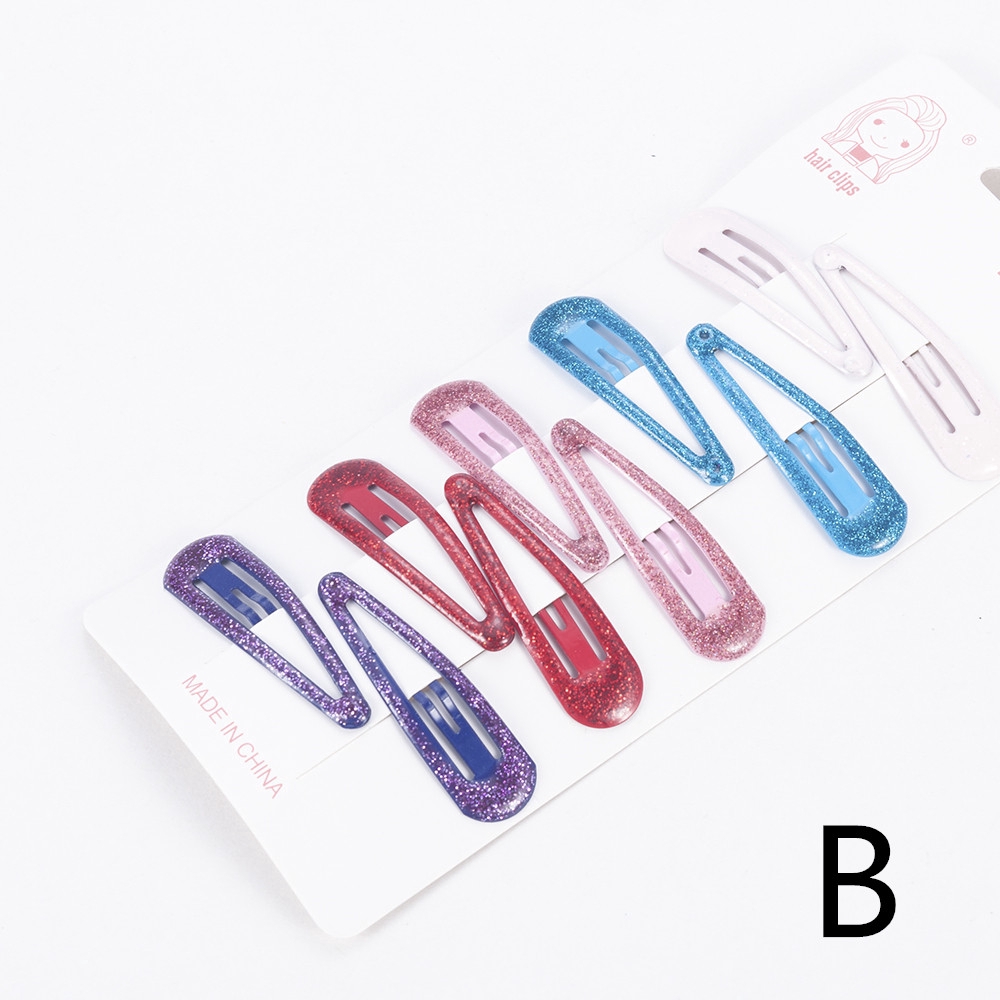 Set 10 Kẹp Tóc Nhiều Màu Dễ Thương Cho Nữ