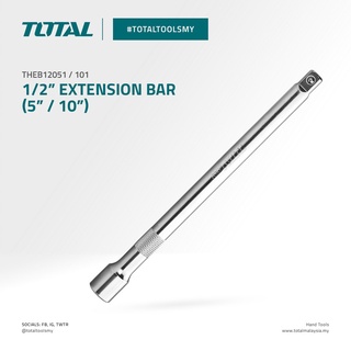 Thanh nối mở tuýp 1/2 inch total theb12051 chất liệu thép crmo ép đùn lạnh độ cứng cao chịu nhiệt
