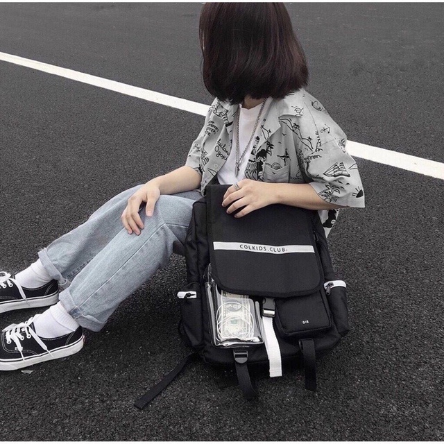 Balo Unisex, cặp sách nam nữ phản quang Season 3 CND Colkids.Club SS3