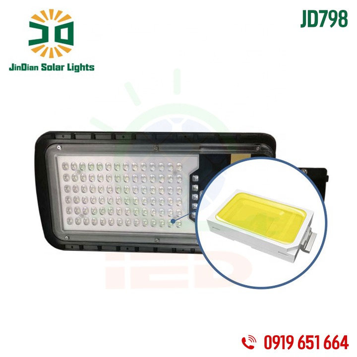 Đèn năng lượng mặt trời 300W Jindian JD798