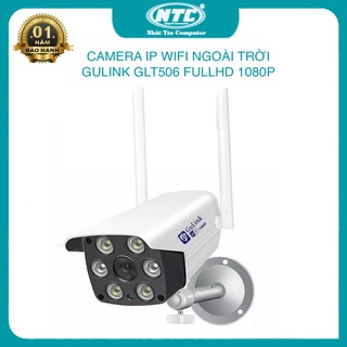 Mua Camera IP wifi ngoài trời Gulink GLT506 FullHD 1080P đàm thoại 2 chiều - đèn flash màu ban đêm (Trắng)