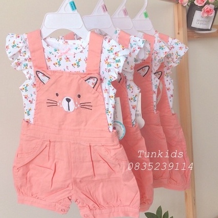 Set yếm hồng kèm áo cực xinh
