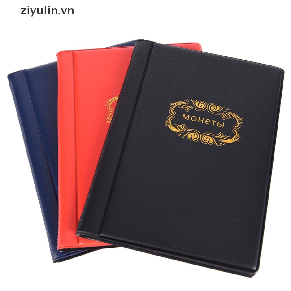 Album đựng tiền xu sưu tầm 10 trang 120 ngăn kiểu Nga