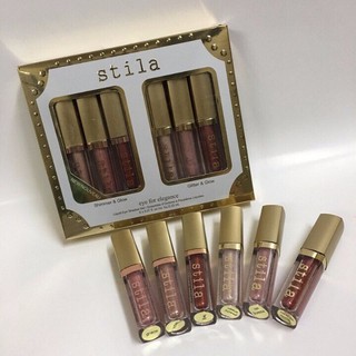 Set 6 cây nhũ mắt Stila lấp lánh DD E405