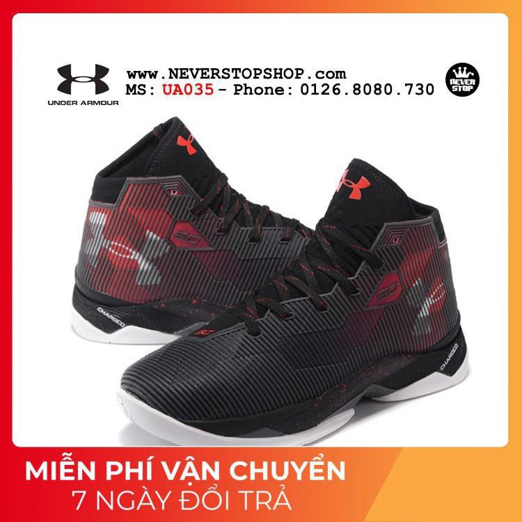 🏀 [Đại Tiệc Sale] UNDER ARMOUR CURRY 2.5 ELEMENTAL giày bóng rổ cổ cao nam thể thao cổ cao [TẶNG VỚ] 🏀 XỊN 2020 new : 1