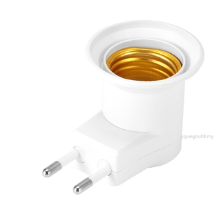 Đuôi Đèn LED Xoay Tự Động 3W E27 EU Plug Giá Đỡ