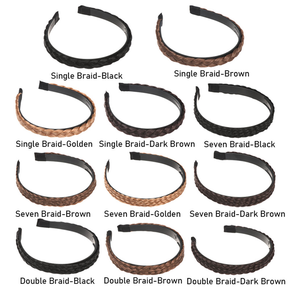 Băng Đô Tóc Giả Dạng Tết Nhiều Màu Chất Lượng Cao Cho Nữ