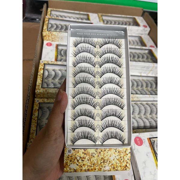 Lông Mi Giả tự nhiên giá rẻ - Lông mi giả make up tiệc , mi mềm, không cộm Trang Eyelash