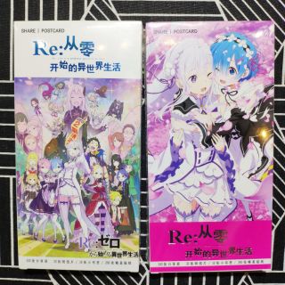 Thẻ ảnh ( postcard) Anime Re:Zero
