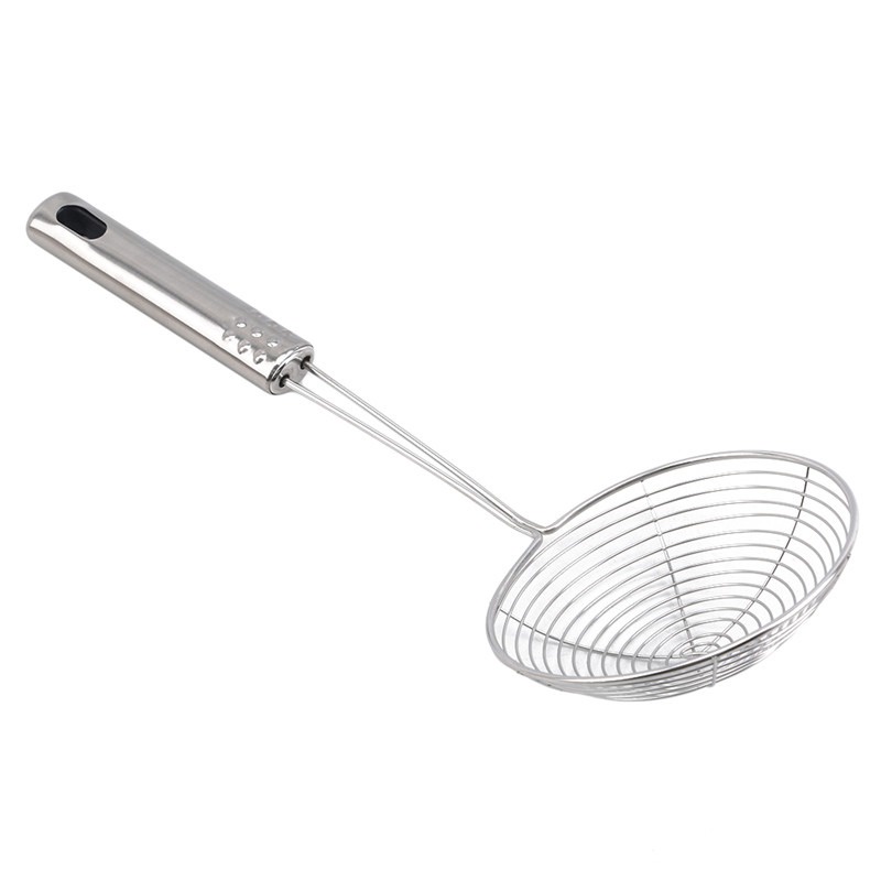Vá Lưới Lọc Dầu Bằng Thép Không Gỉ Hình Oval Dùng Nấu Ăn