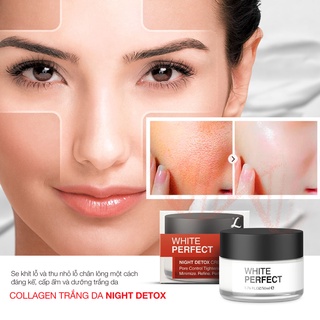 COLLAGEN THANH LỌC ĐỘC TỐ, SE KHÍT LỖ CHÂN LÔNG, KIỂM SOÁT DẦU - KEM ĐÊM LANGCE