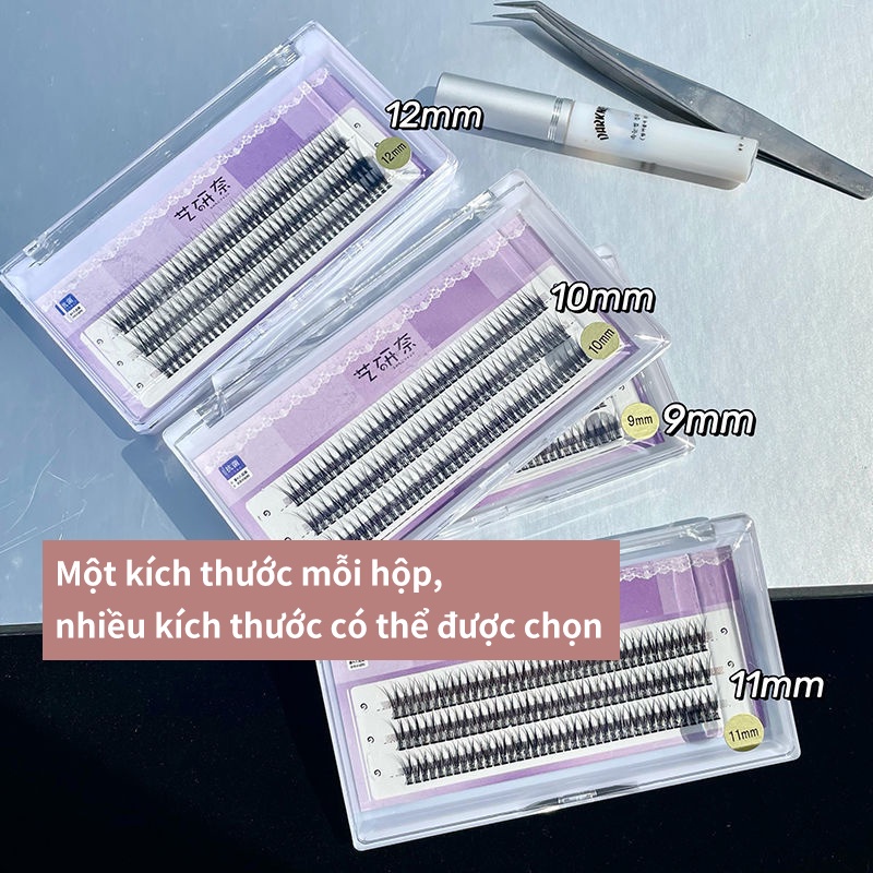 Lông mi giả tự nhiên dày 0.1 dùng để nối mi giả