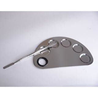 Khay đựng bột vẽ màu vẽ inox