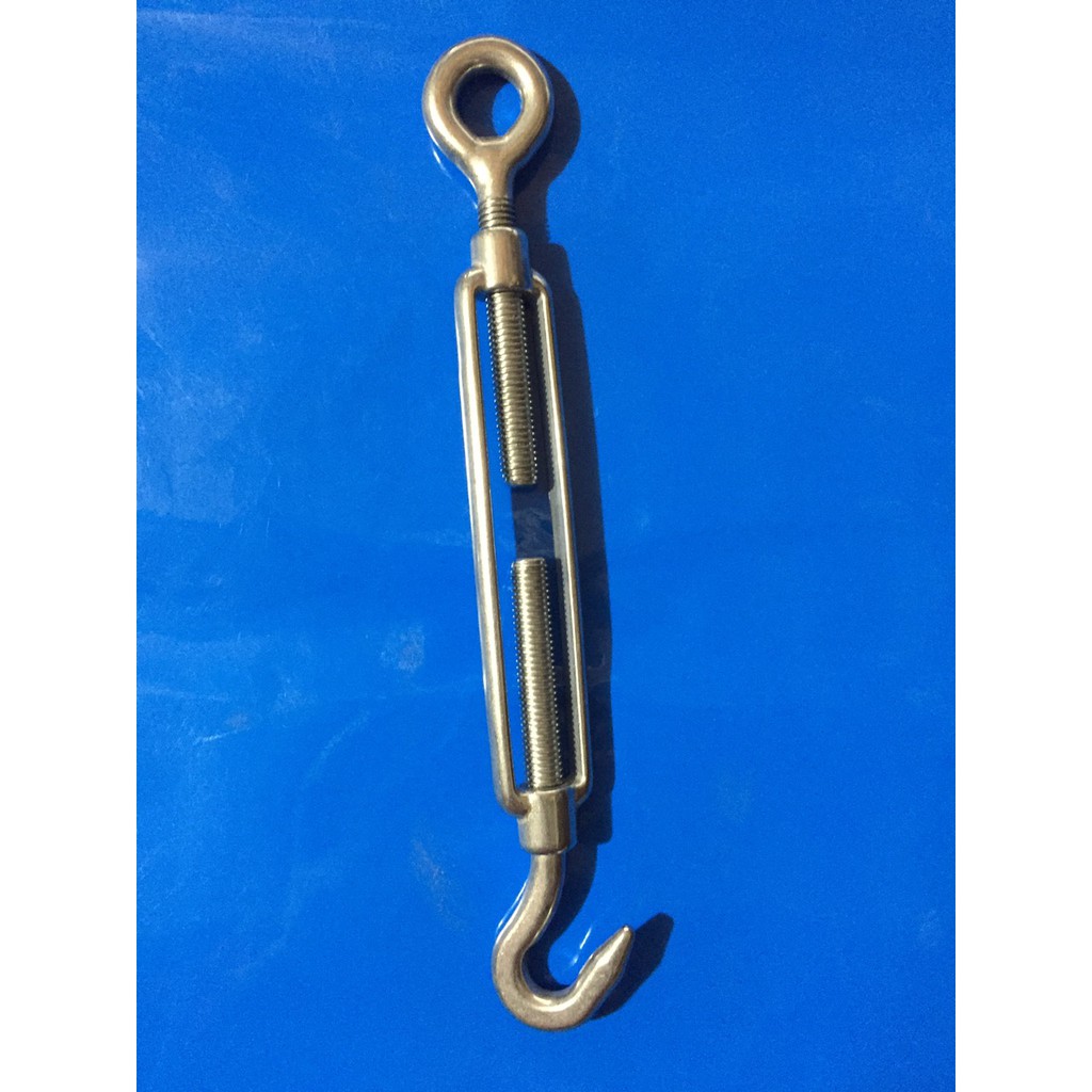 Tăng đơ 8 chuẩn inox 304 không han rỉ. tăng đơ inox chuẩn phi 8