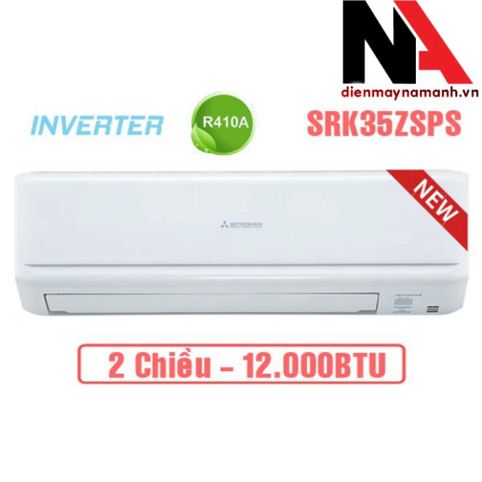 Điều hòa Mitsubishi Heavy 12.000BTU 2 chiều inverter SRK/SRC35ZSPS-S5