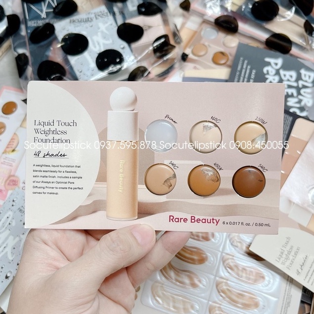 Sample Kem Nền Rare Beauty Liquid Touch Weightless Foundation