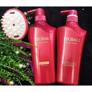 Dầu xả tsubaki extra moist dưỡng ẩm 500ml