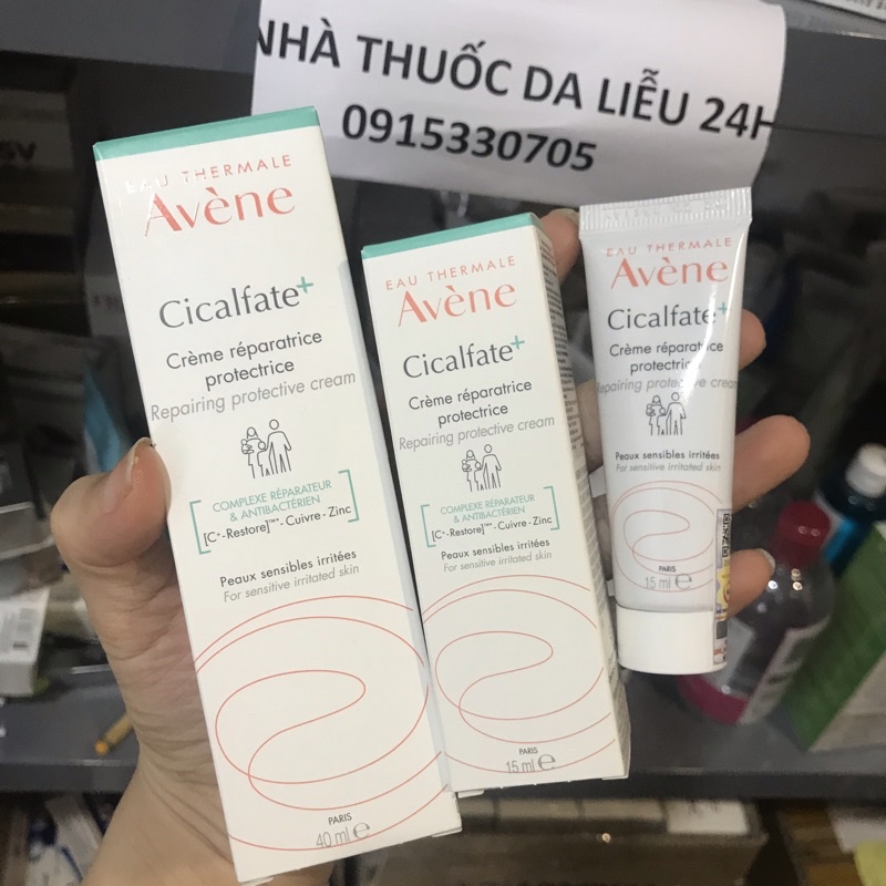 Kem làm lành da, chống nhiễm khuẩn Cicalfate + Avene