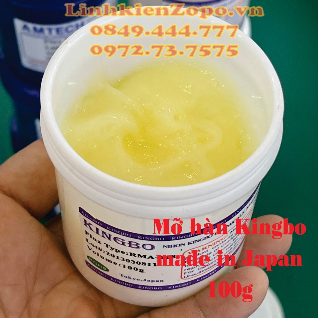 Mỡ Hàn Amtech - KingBo - Mechanic - Relife Chuyên Dùng Sửa Chữa Điện Thoại, Điện Tử