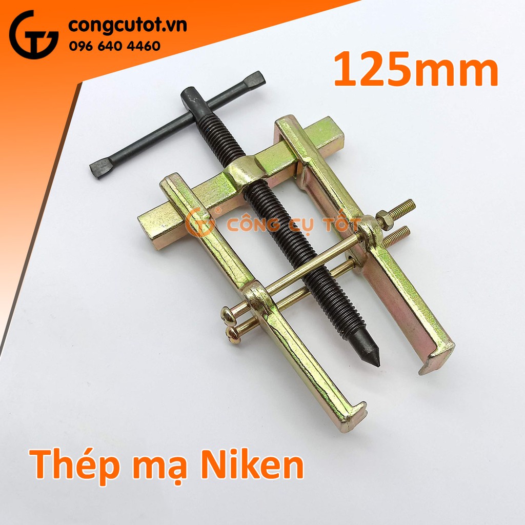 Vam 2 càng tháo vòng bi bằng thép mạ kền 125mm