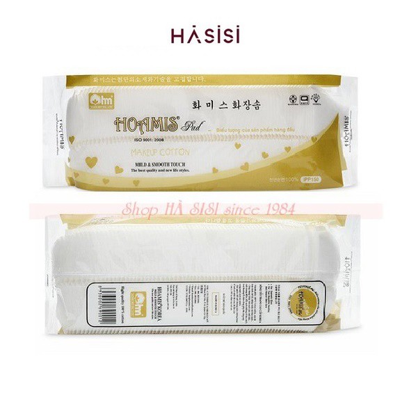 Bông Tẩy Trang HOAMIS - Pad Makeup Cotton PP 150- 140 Miếng