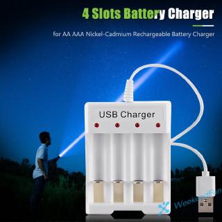 Bộ Sạc Pin Aa Aaa Với 4 Ô