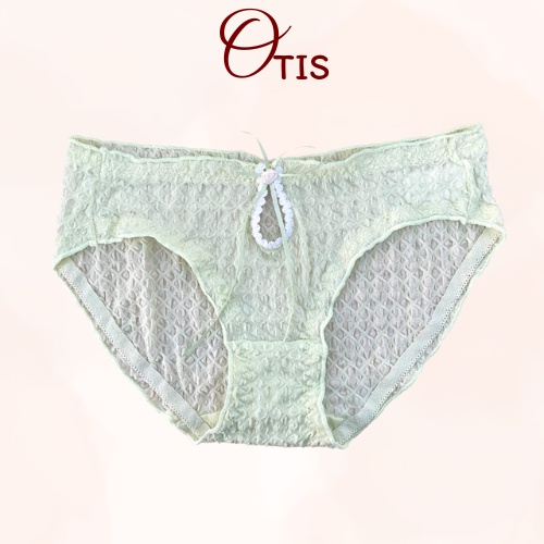 Quần Lót Cotton Xốp Co Dãn Thoải Mái Họa Tiết Nơ Siêu Xinh Lạ Mắt OTIS - 221