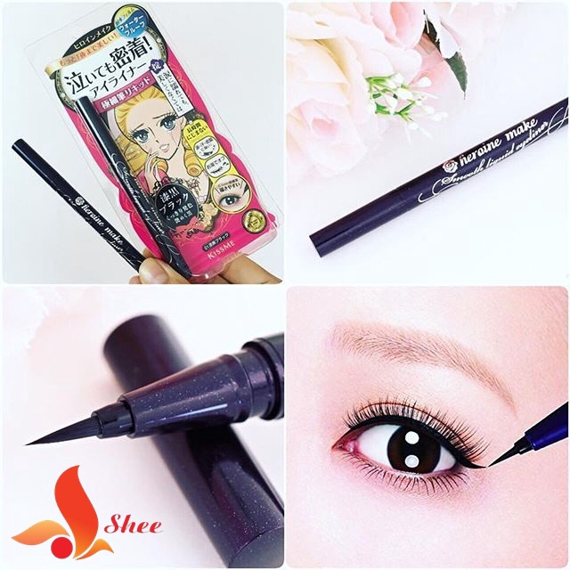 Set Mascara kẻ mắt tẩy trang Kissme Isehan Kiss Me Heroine | BigBuy360 - bigbuy360.vn
