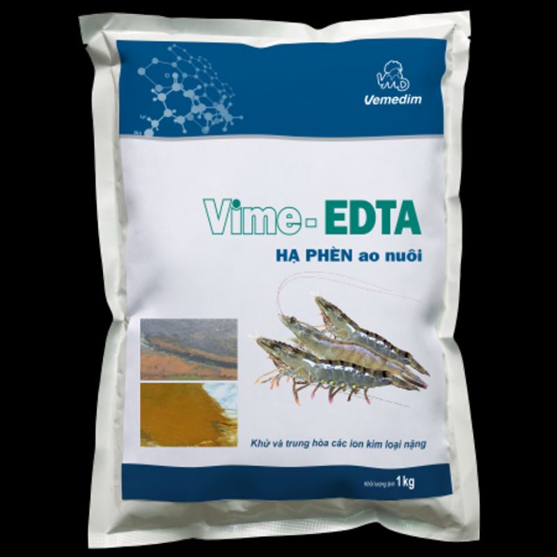 (10 bịt vime EDTA), giảm phèn, ổn định PH, giảm độ đục, kim loại nặng